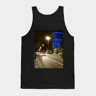 Blue skyscraper Tank Top